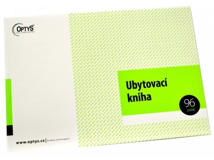 Ubytovací kniha A4 OP1272