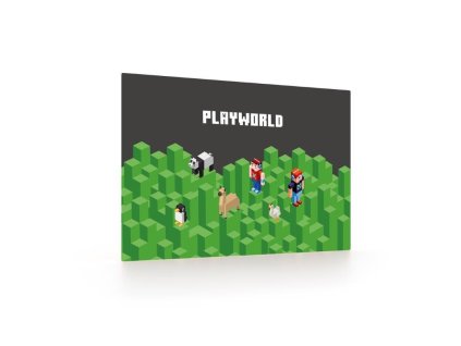 Podložka na stůl 60x40cm Playworld minecraft