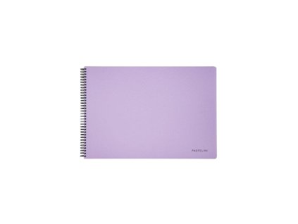 Skicák A4 tw,40 listů, 190g fialová PASTELINI
