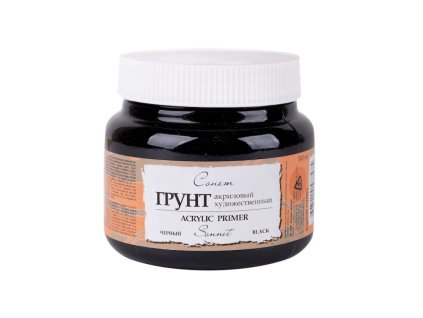 Akrylový šeps PRIMER Sonnet černý 500ml
