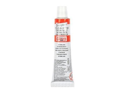 temperová barva 16ml rumělka červeň