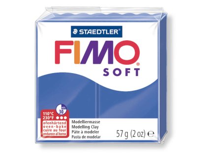 FIMO soft tmavě modrá 57g