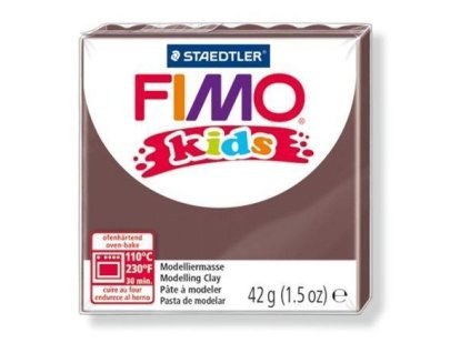 FIMO kids 8030 42g hnědá