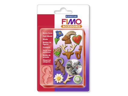Fimo vytlačovací forma Aplské motivy