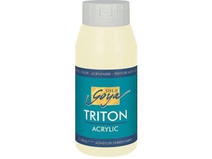 Akrylová barva G. TRITON 750ml slonovinová bílá