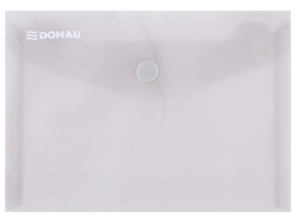 obálka s drukem průhledná, A6, PP, kouřo