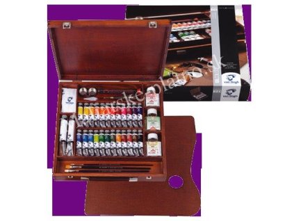 Olejové barvy kufřík 24x20ml,2x60ml Expe