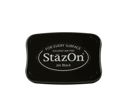 Razítkovací polštářek StazOn černý 6x9.5