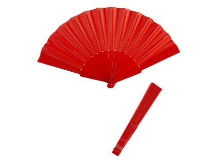 Vějíř červený 23cm