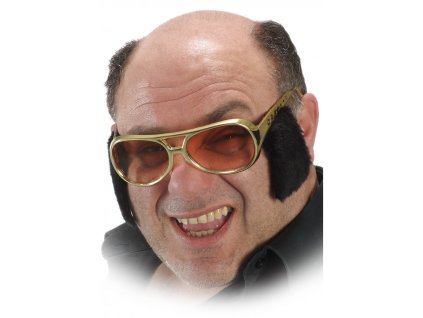 Párty brýle Elvis s kotletami