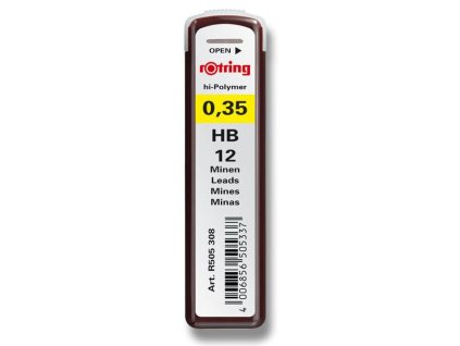 Tuha Rotring HB 0.35mm tvrdost č.2 HB