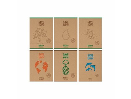 Sešit 564 A5 60 listů linka ECOline