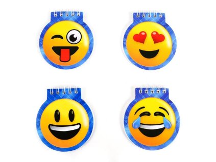 Blok spirálový Wire 20 Smile mix