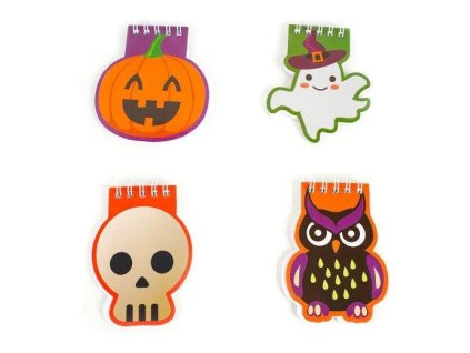 Blok spirálový Wire 21 Halloween mix