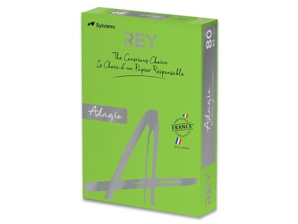 Papír barevný A4 tm.zelená 80g/m2 intenz