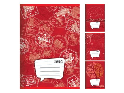 Sešit 564 A5 60 listů linka