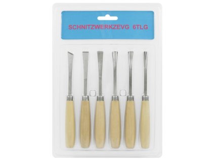 Umělecké rydla - sada 6 ks