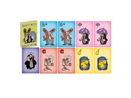 černý petr Krtek a kamarádi