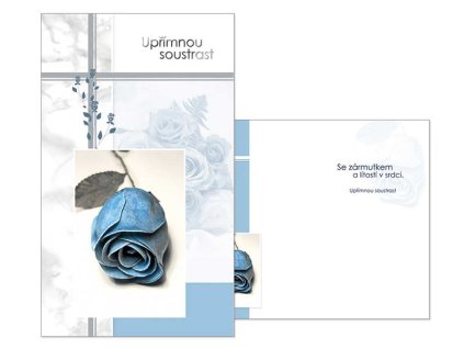 Kondolence - Upřímnou soustrast