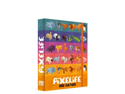 Box na sešity A5 Jumbo MAX - Pixelife Zoo Edition - Minecraft