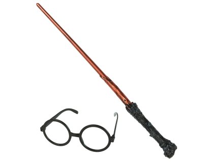 Kouzelnická hůlka + brýle