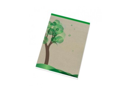 blok A5 čtverečkovaný 50 listů lepený