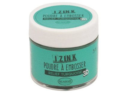 Embosovací prášek Aladine, 25 ml - turquoise, tyrkysový