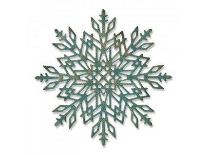 Thinlits vločka velká vyřezávací šablona Tim Holz