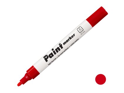 Popisovač CENTROPEN 9100 červený LAKOVÝ