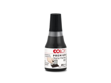 COLOP Razítková barva 801 25ml černá