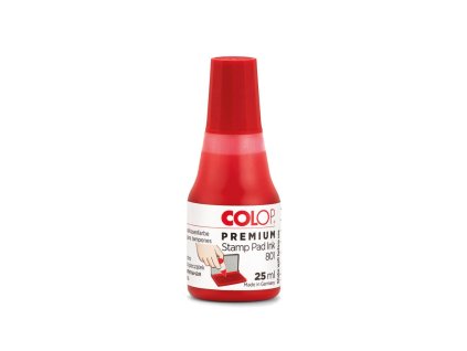 COLOP Razítková barva 801 25ml červená