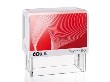 Colop Printer 50 bílé poduška černá