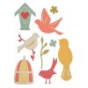 Thinlits Ptáci 9x vyřezávací šablona