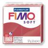 FIMO soft tmavě červená 57g