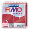 FIMO efekt metalická rubínová 57g