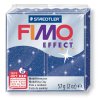 FIMO efekt modrá se třpytkami 57g