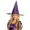 Čarodějnický klobouk fialový dětský