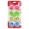Smajlíci magnetky 40mm (sada 8ks) pastel