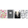blok A5 100 listů linka spirála mix vzor