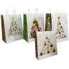 taška dárková 15x21x8cm CRAFT stromeček