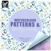 Sada jednostranných papírů Patterns & Backgrounds (110g/m2,100 listů) 10×10cm