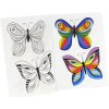 Omalovánky A5 Barevní motýlci