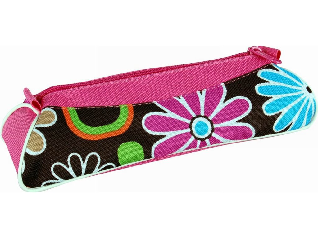 Penál etue Ornaments Color Kytka