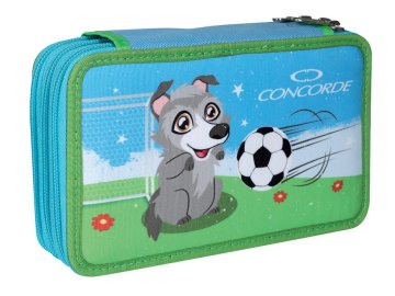 Penál CONCORDE Volfík 3 patra míč