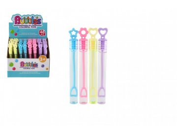 Bublifuk mini 5 ml 10,5cm 4 barvy 48ks v boxu