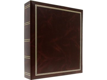 Fotoalbum samolepící DRS-50 PL Vinyl hnědý
