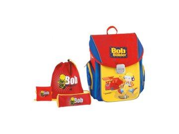 Batoh školní s výbavou Bob stavitel 529