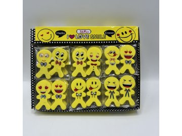 Guma úsměv 2ks 2,5x5cm