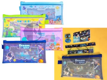 Sada na psaní 22 x 11cm v pouzdře - Dino