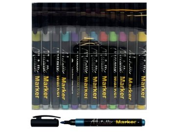 Akrylový popisovač sada 2mm-12ks PK54-14